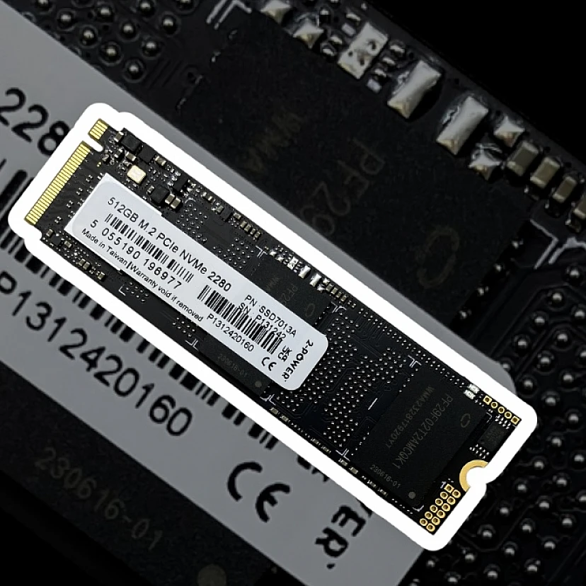 Solid-State Drive NOU (SSD) 512 GB, M.2 NVMe PCIe 2280, Brand 2-Power